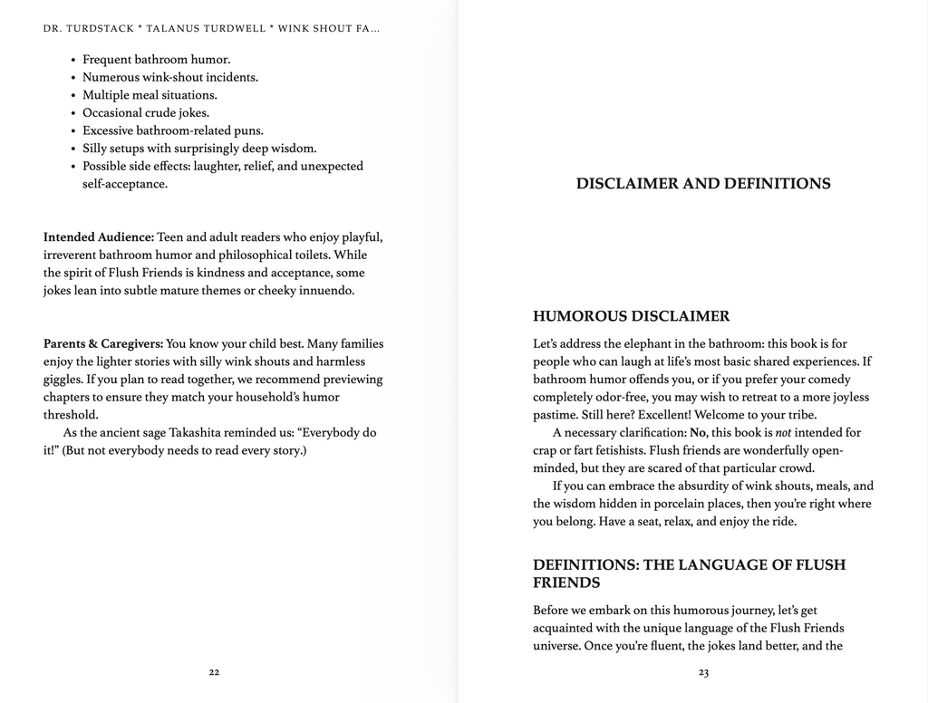 The Flush Friends 3-Book Sampler