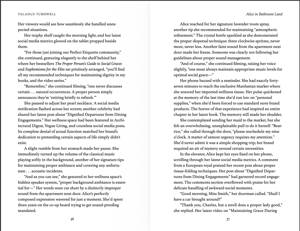 EBOOK Alice in Bathroom Land by Talanus Turdwell