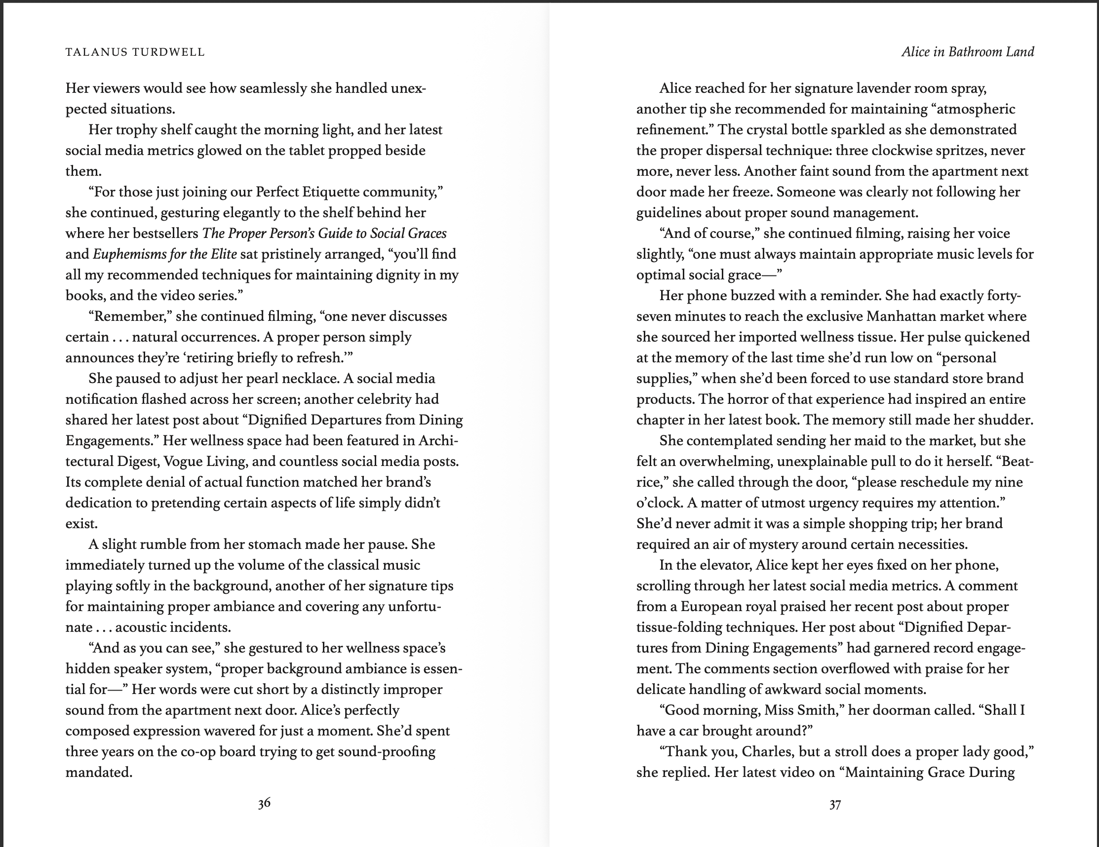 EBOOK Alice in Bathroom Land by Talanus Turdwell