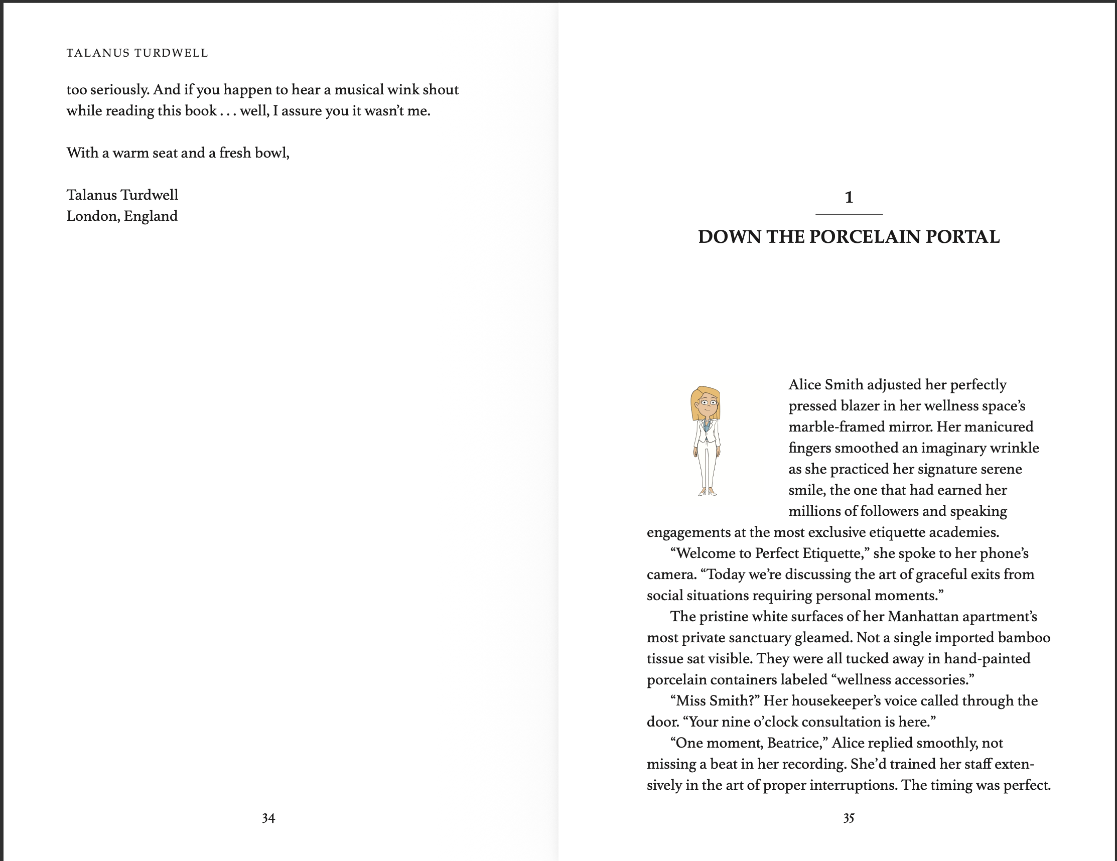 EBOOK Alice in Bathroom Land by Talanus Turdwell