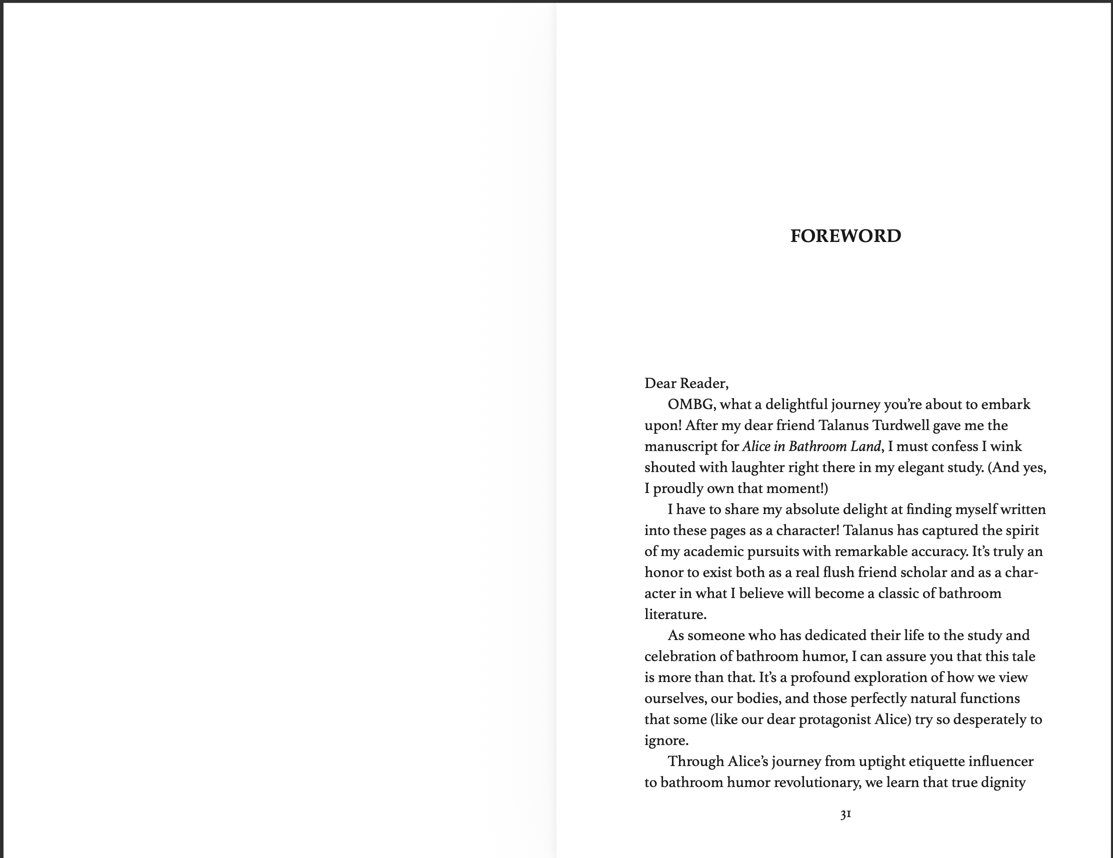 EBOOK Alice in Bathroom Land by Talanus Turdwell