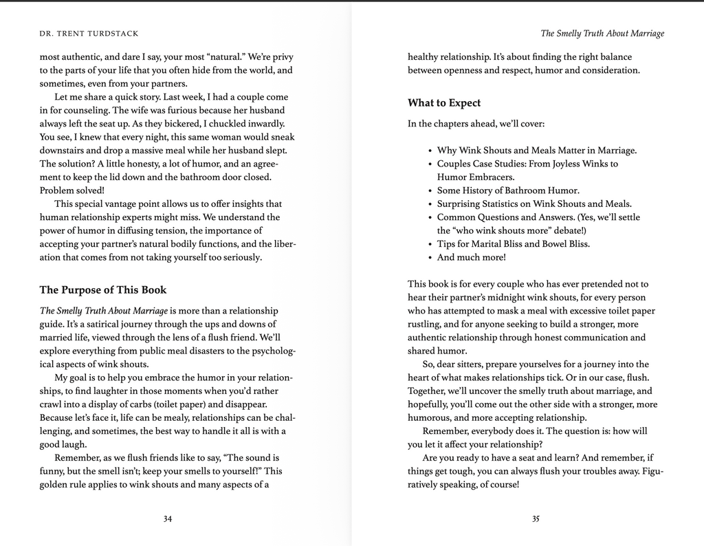 EBOOK The Smelly Truth About Marriage by Dr. Trent Turdstack
